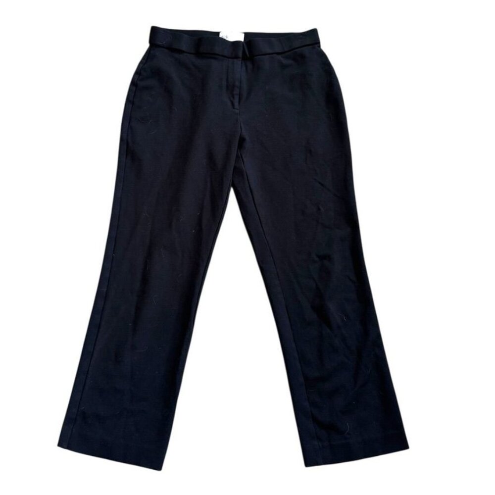 Nordstrom Rack Cropped Dress Pants Black Size Medium